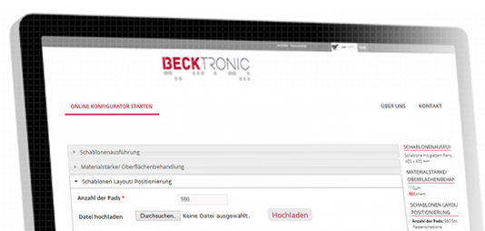 [Translate to Englisch:] BECKTRONIC Shop | BECshop